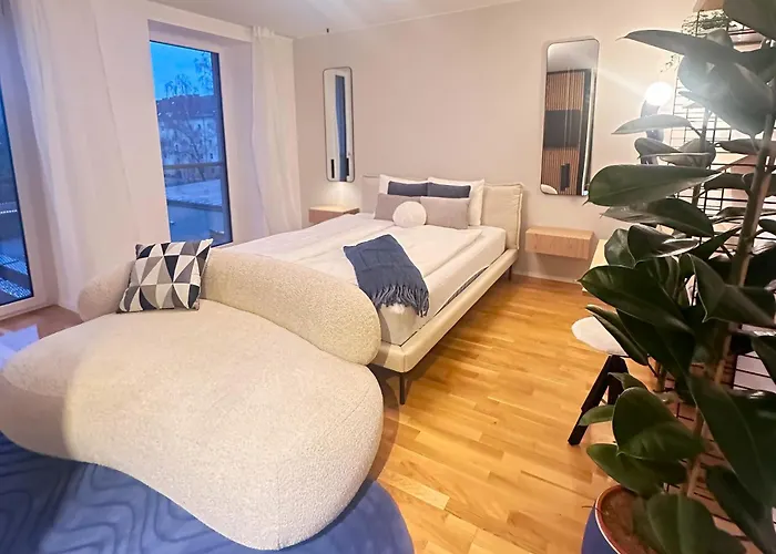 Design I Zentrum I Garage I Dachterrasse I Waschtrockner Linz