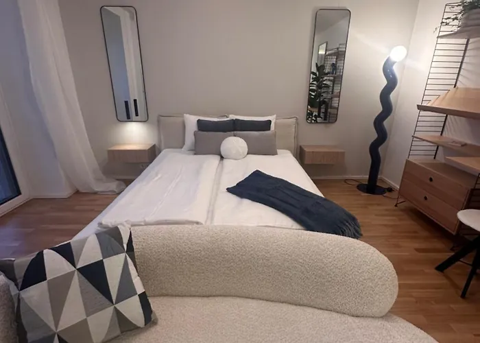 Lägenhet Design I Zentrum I Garage I Dachterrasse I Waschtrockner